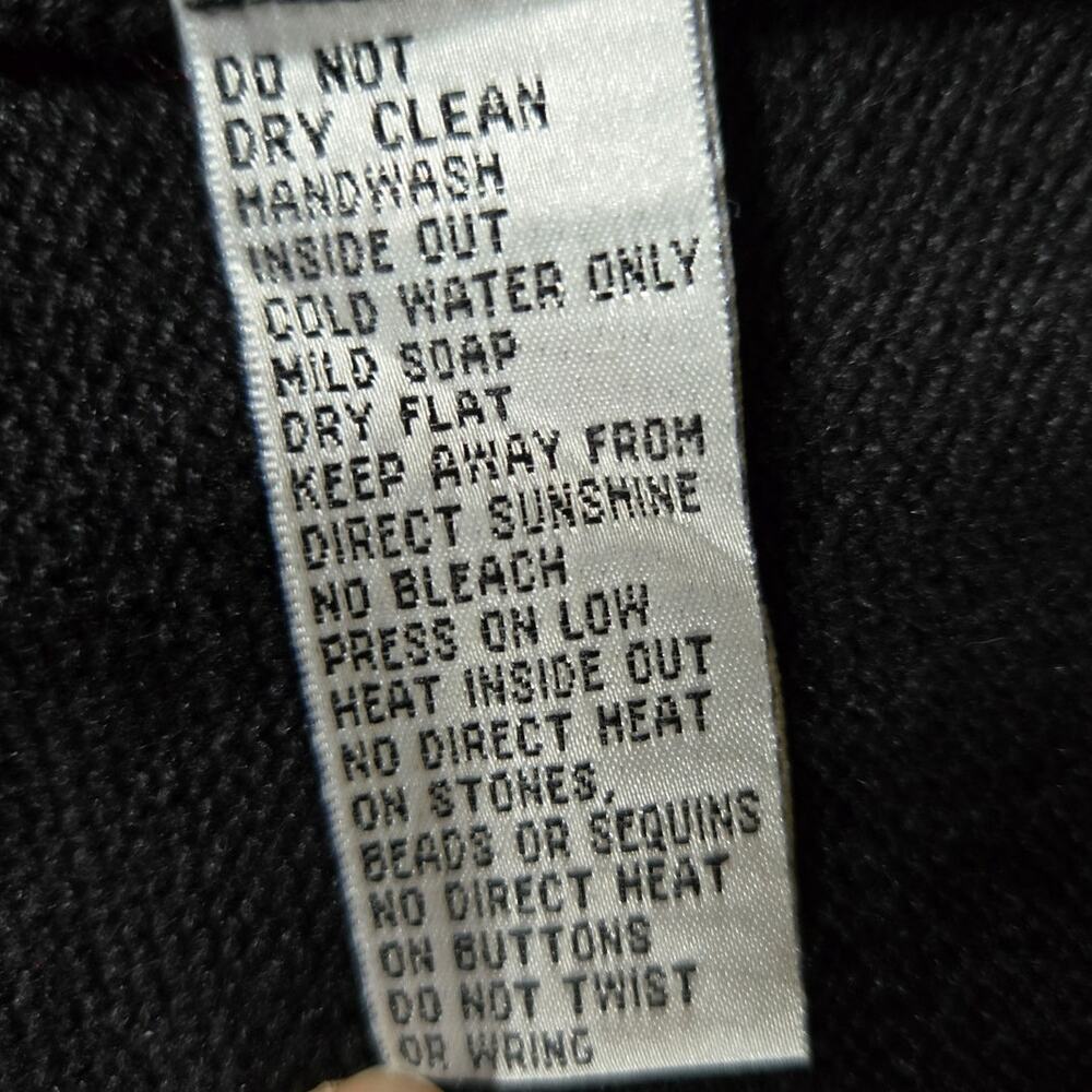 Vintage 90s Cotton Cardigan Knit Retro Sweater Michael Simon Size Medium - Picture 5 of 5
